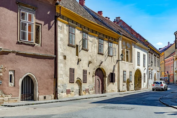 Widok Ulicę Starego Miasta Sztokholmie Szwecja — Zdjęcie stockowe