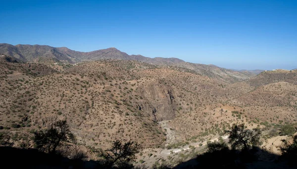 Vue Sur Les Montagnes Partie Sud Parc National Israël — Photo