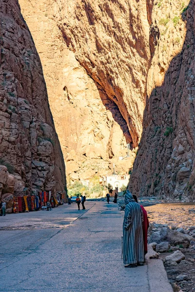 Montanha Paisagem Caverna Marocco — Fotografia de Stock