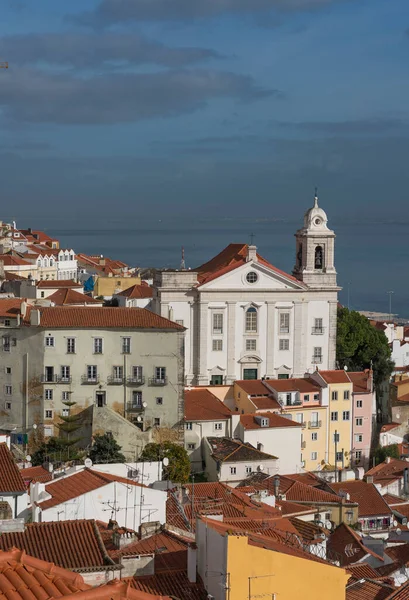 Widok Lizbona Portugalia — Zdjęcie stockowe