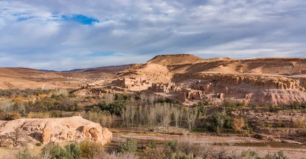 Вид Пустелю Мертвої Долини Негев Шейх — стокове фото