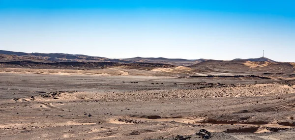Чудовий Пустельний Краєвид Мароко — стокове фото