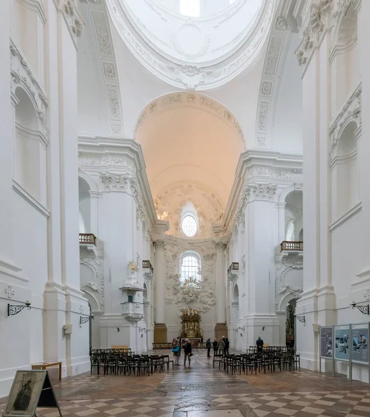 Внутрішня Частина Кафедрального Собору George Vatican City Italy — стокове фото