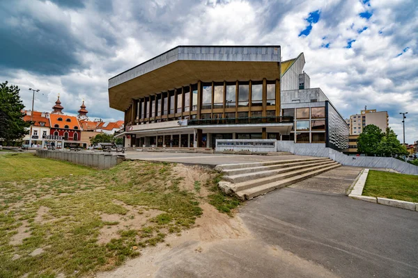 Gyor June 2020 Teater Nasional Pusat Kota Gyor Hungaria Gyor — Stok Foto