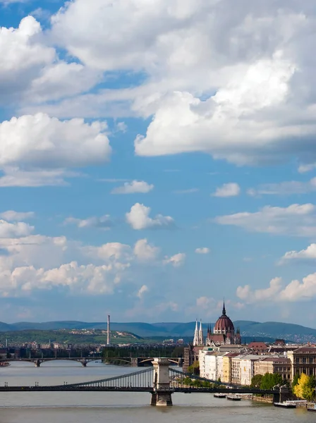 Widok Budapest Węgierski — Zdjęcie stockowe