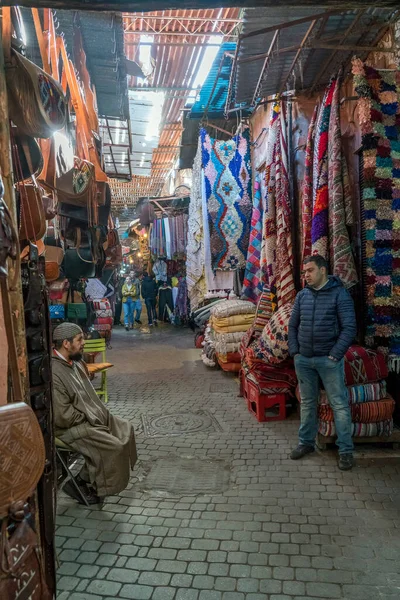 Marakeş Fas Geleneksel Pazar — Stok fotoğraf