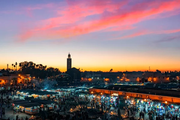 Vue Ville Istanbul Coucher Soleil — Photo