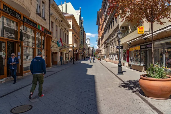 Widok Ulicę Starego Miasta Sztokholmie Szwecji — Zdjęcie stockowe