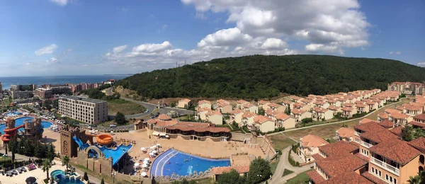 Elenite Bułgaria Lipiec 2016 Panoramiczny Widok Wioskę Elenite Holiday Village — Zdjęcie stockowe