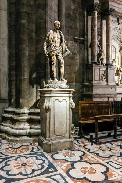 Statua Del Grande Ingresso Castello San Giorgio Nella Città Del — Foto Stock