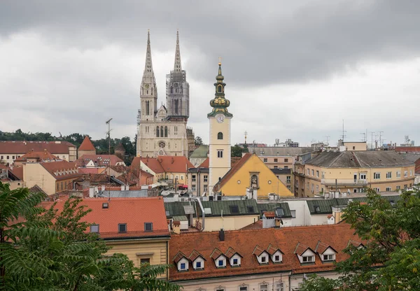 Vista Sulla Città Praga — Foto Stock