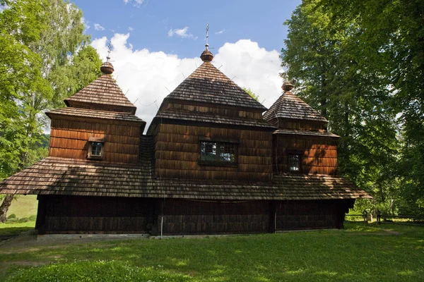 Chiesa Legno Estate — Foto Stock