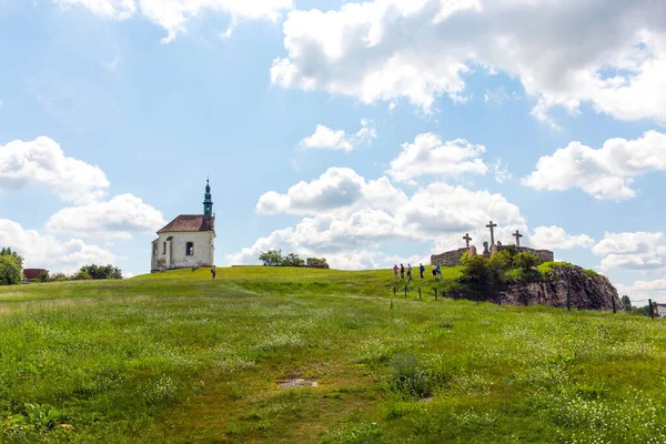 Igreja Velha Nas Montanhas — Fotografia de Stock