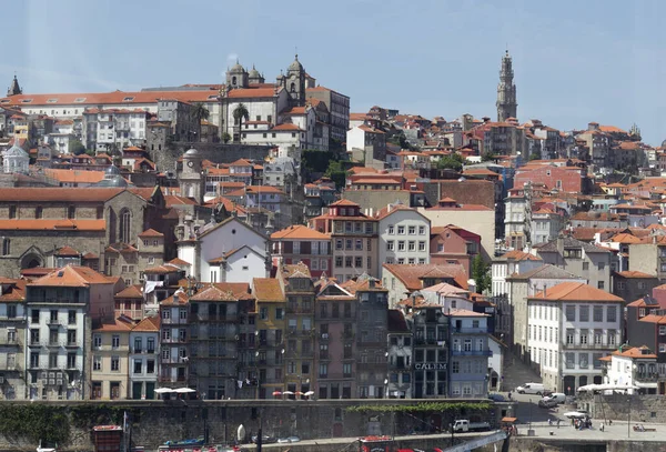 Portekiz Eski Porto Şehrinin Manzarası — Stok fotoğraf