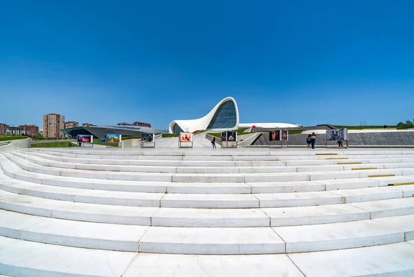 Baku Azerbaijan May 2019 Heydar Aliyev Cultural Center Baku Cultural — Stock Photo, Image