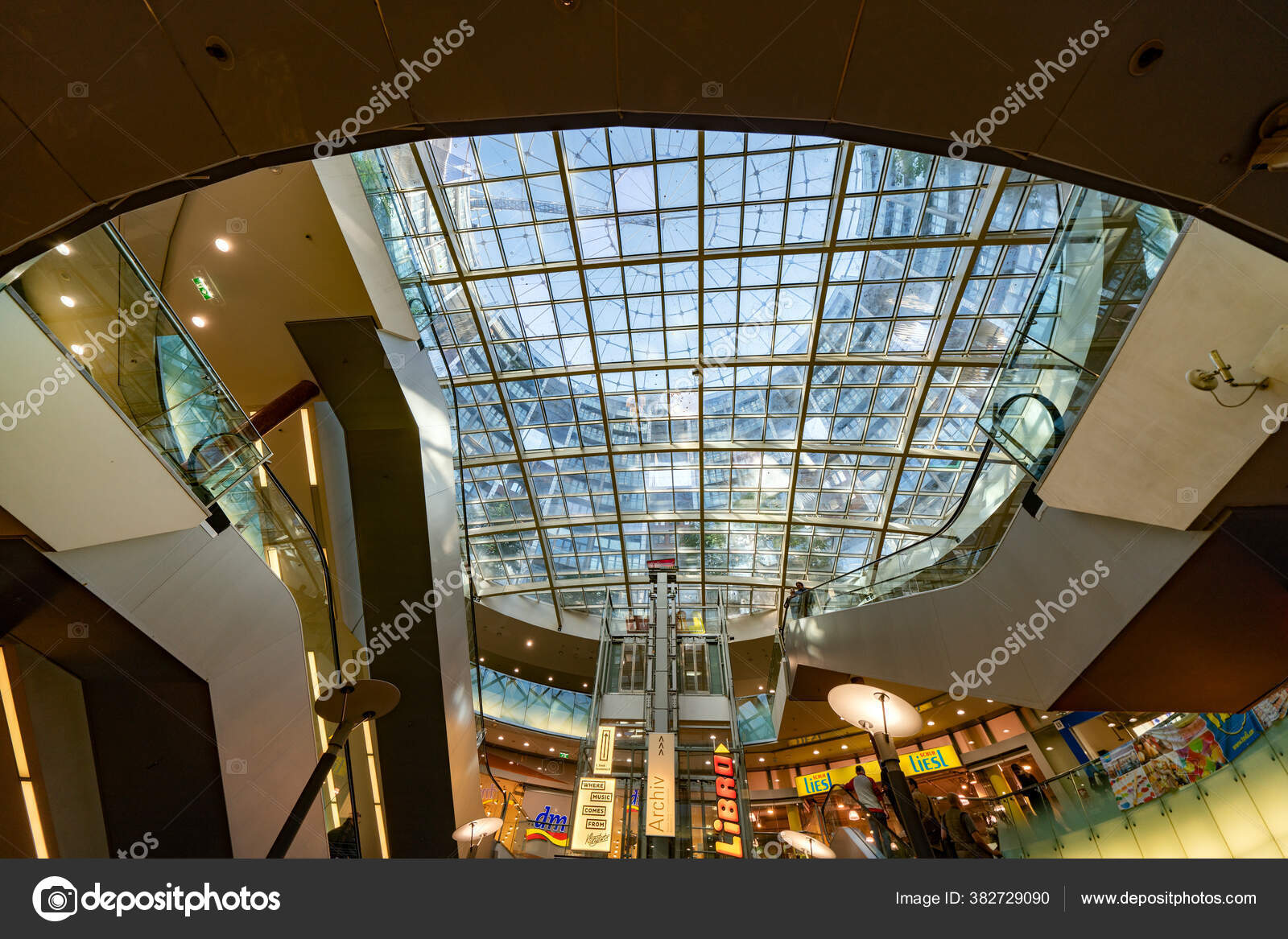 Vienna Austria September 18 Interior Gasometer Buildings Vienna Austria Former Stock Editorial Photo C Posztos