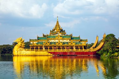 Bangkok, Tayland 'daki altın saray