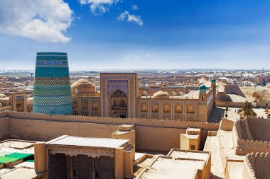 Abu Dabi şehrinin manzarası, uae