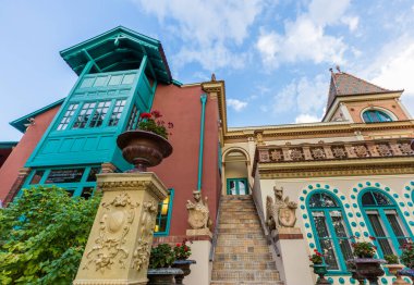 Barselona 'daki eski bina.