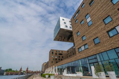 İsveç 'teki Stockholm şehri manzarası