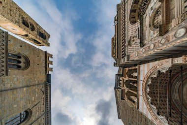 Siena, İtalya Katedrali manzarası