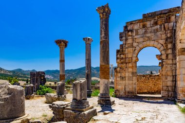 Pamukkale hindisinin kalıntıları.