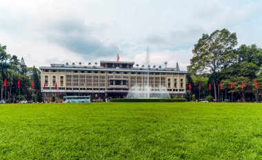 Vietnam 'daki eski tarihi bina.