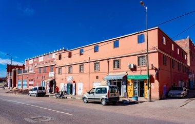 Rissani, Fas - 29 Aralık 2017: Rissani, Fas Medina.