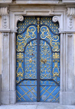 Barselona şehrinin eski kapısı.