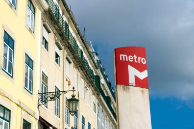 Stockholm, İsveç 'teki sokak tabelası.