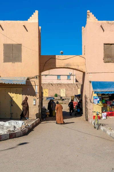 Rissani Morocco Грудня 2017 Medina Rissani Morocco — стокове фото