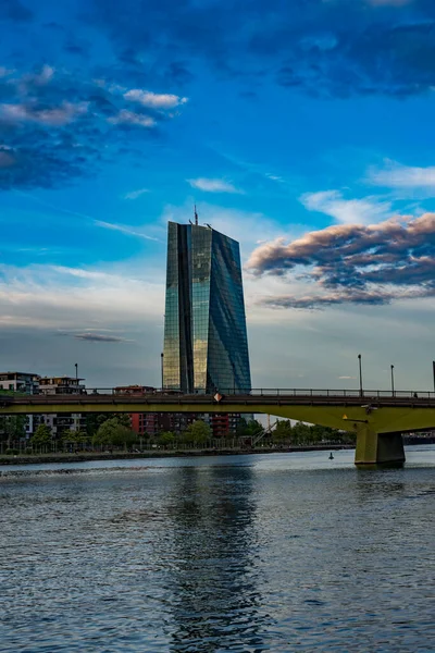 Vista Del Río Ciudad Antwerp — Foto de Stock