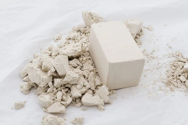 Terrones Azúcar Blanco Una Caja — Foto de Stock