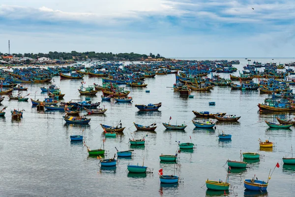 Bateaux Pêche Dans Port Thaïlande — Photo