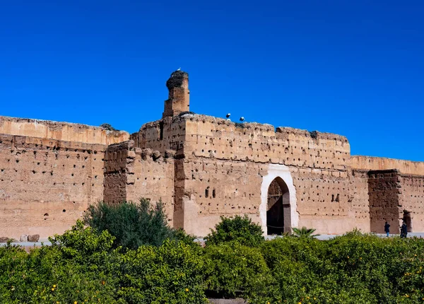 Traditionell Gammal Stad Öknen Marocco — Stockfoto