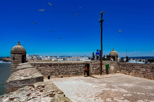 Fortaleza Medieval Essaouria Marrocos — Fotografia de Stock