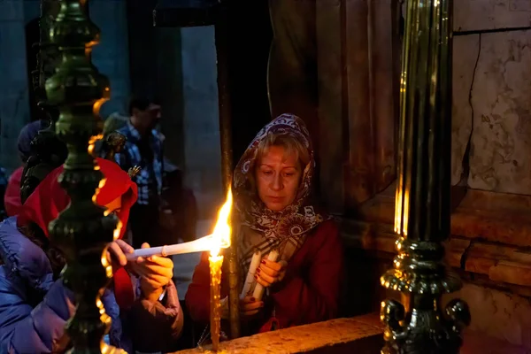 Interno Della Vecchia Chiesa Cristiana — Foto Stock