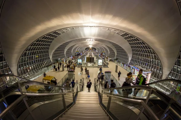 Interior Moderna Estación Metro — Foto de Stock