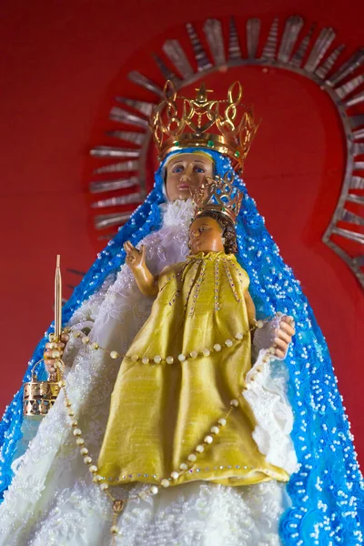 Estátua Cristã Igreja Colômbia — Fotografia de Stock