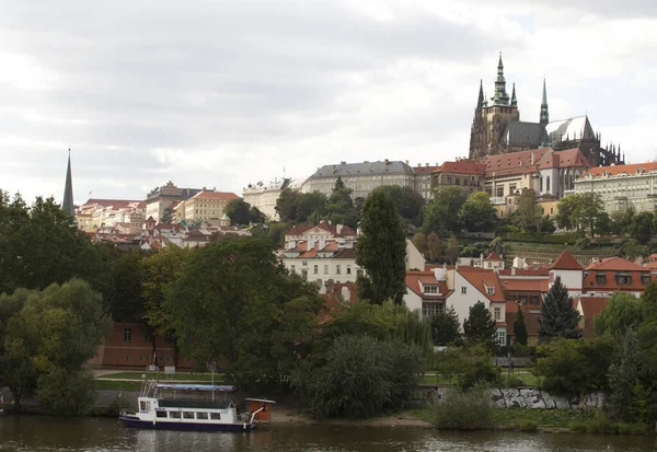 Widok Pragę Republika Czeska — Zdjęcie stockowe