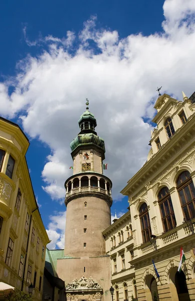 Vista Del Edificio Histórico Ciudad Sopron —  Fotos de Stock