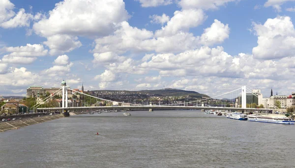 Vista Rio Ponte Paris — Fotografia de Stock