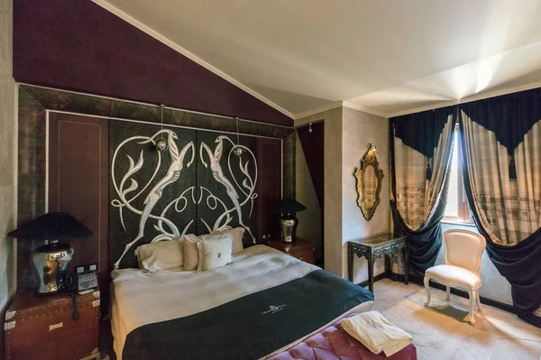 Elenite Bulgarie Juillet 2016 Chambre Royal Castle Hotel Nuit Est — Photo