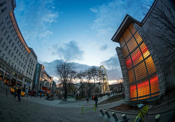 Vista Sulla Città Berlino Germania — Foto Stock