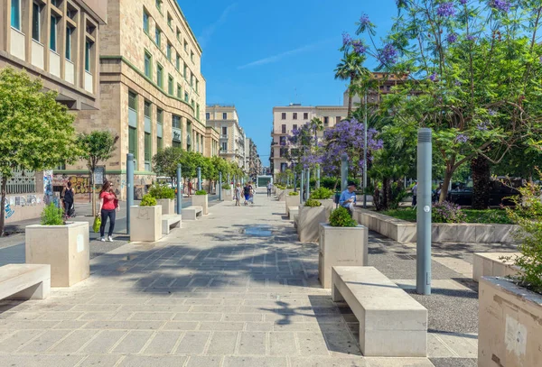 Vista Ciudad Barcelona — Foto de Stock