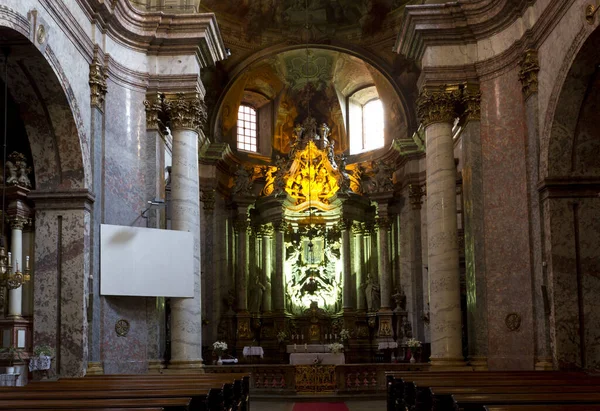 Interior Cathedral George Prague — Stock Photo, Image