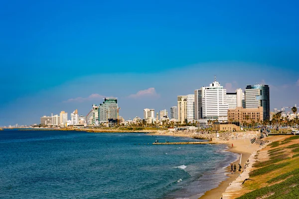 Vista Aérea Ciudad Tel Aviv Israel — Foto de Stock