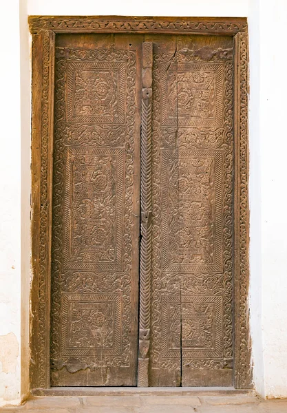 Medieval Door Khiva Uzbekistan — Stock Photo, Image