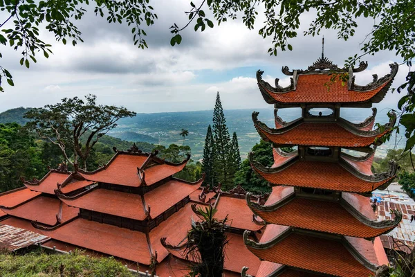 Pagoda Buddista Nella Montagna Phan Tiet Vietnam — Foto Stock