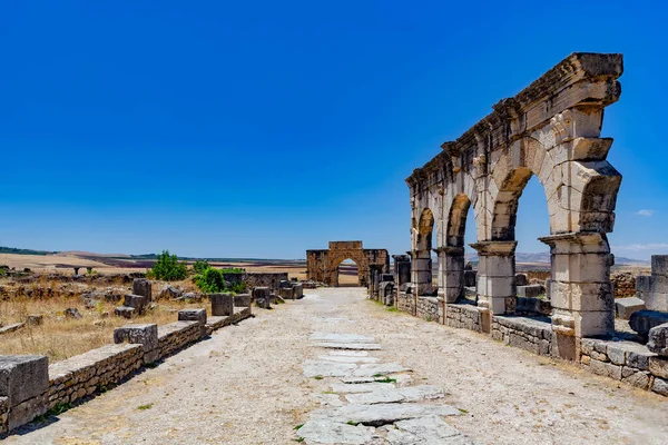 Hierapolis Teki Antik Kalıntılar Pamukkale Türkiye — Stok fotoğraf